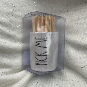 COPY - Rae dunn pick me tooth pick holder